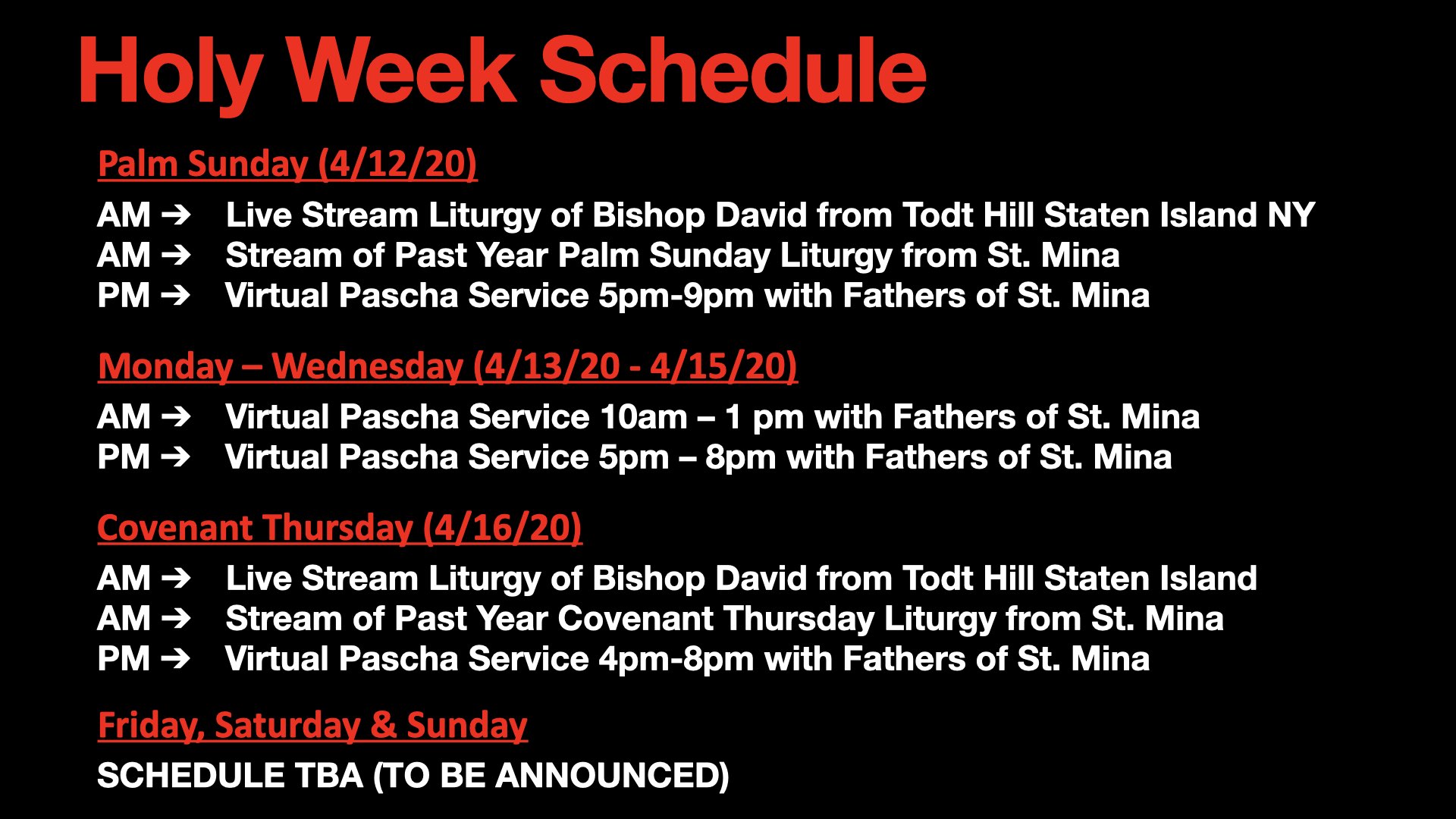 Saint Mina Holmdel, NJ Home